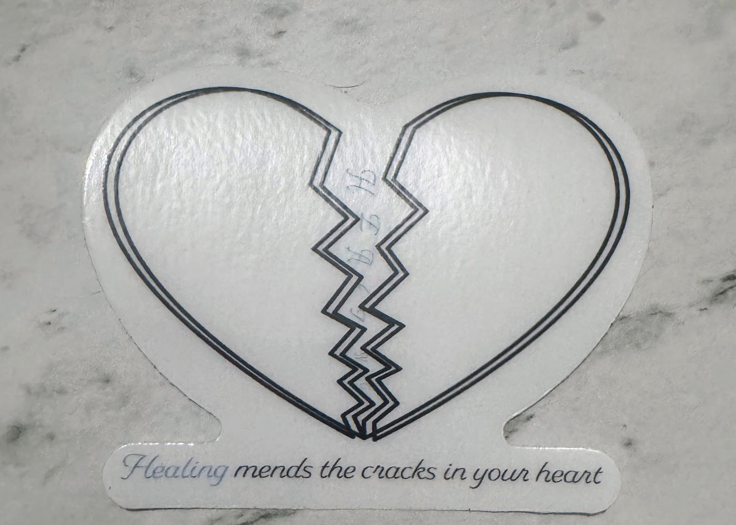 Broke Heart sticker